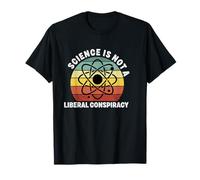 La Science n'est Pas Une Conspiration libérale, Politique, rétro Vintage T-Shirt