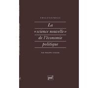 La Science Nouvelle De L'économie Politique