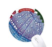 la science plant cellule bleue modèle tapis de souris en caoutchouc de sapin de noël