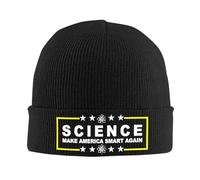 La Science Rend L'Amérique Intelligente À Nouveau Femme Homme Bonnets Hiver Respirant Bonnet De Trawler Léger Skull Cap pour Cyclisme Sport Casque Moto