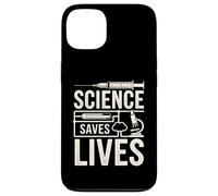 La Science Sauve des Vies Biologie Chimie Scientifique Santé Coque pour iPhone 13