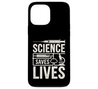 La Science Sauve des Vies Biologie Chimie Scientifique Santé Coque pour iPhone 13 Pro Max