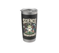 La science scientifique des grenouilles est mon pouvoir Gobelet isotherme en acier inoxydable double paroi
