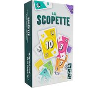 La Scopette - Jeu De Société, Jeux De Carte Rapide Et Stratégique, Variante Italienne De La Scopa, Jeu Tactique 2 À 6 Joueurs, Parties De 15 Min Conçu En France, Ideal Comme Idée Cadeau Anni[Z950]