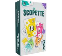 La Scopette - Jeu De Société, Jeux De Carte Rapide Et Stratégique, Variante Italienne De La Scopa, Jeu Tactique 2 À 6 Joueurs, Parties De 15 Min Conçu En France, Ideal Comme Idée Cadeau Anni[Z950]