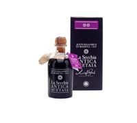 La Secchia - Vinaigre Balsamique de Modène IGP "Deux Étoiles", Vieilli en 8 Fûts de Chêne, Moyenne-Basse Densité, Flacon de 250 ml avec Bouchon Doseur en Liège