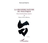 La Seconde Nature Du Politique - Essai D'anthropologie Négative