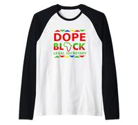 La secrétaire juridique de Dope Black Proud Black Professional Pride Manche Raglan