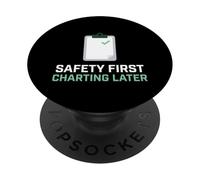 La sécurité d'abord, Une cartographie, Plus Tard, Une infirmière de santé Clinique PopSockets PopGrip Adhésif