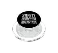 La sécurité est Mon avantage concurrentiel | Cadeau de sécurité au Travail PopSockets PopGrip pour MagSafe