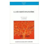 LA SÉCURITÉ FINANCIÈRE
