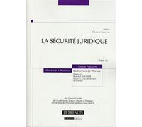 La Sécurité juridique