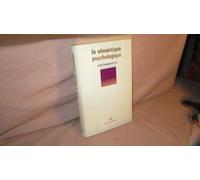 La Sémantique psychologique