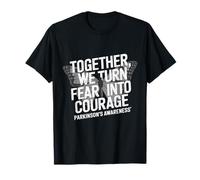 La sensibilisation à la maladie de Parkinson, nous transformons la peur en papillon de courage T-Shirt