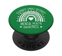 La Sensibilisation à la santé mentale célèbre Les Petites victoires PopSockets PopGrip Adhésif