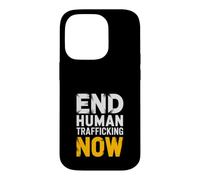 La Sensibilisation à la traite des êtres Humains Stop Exploitation Coque pour iPhone 14 Pro