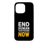 La Sensibilisation à la traite des êtres Humains Stop Exploitation Coque pour iPhone 14 Pro Max