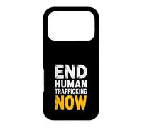 La Sensibilisation à la traite des êtres Humains Stop Exploitation Coque pour iPhone 17 Pro