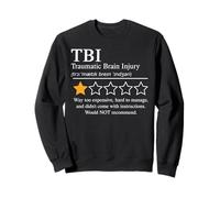 La Sensibilisation au TBI aux lésions cérébrales traumatiques ne Serait Pas recommandée Sweatshirt