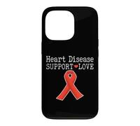 La Sensibilisation aux Maladies cardiaques soutient Le Dicton d'amour Coque pour iPhone 13 Pro
