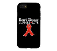 La Sensibilisation aux Maladies cardiaques soutient Le Dicton d'amour Coque pour iPhone SE (2020) / 7/8