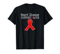 La Sensibilisation aux Maladies cardiaques soutient Le Dicton d'amour T-Shirt Graphique avec Valeur