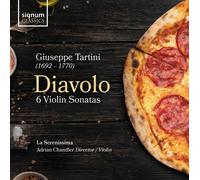La Serenissima - Tartini: "Diavolo" - 6 Violin Sonatas [Compact Discs]