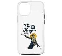 La série iconographique Western de Gun Slinger Conspiracy Coque pour iPhone 12/12 Pro