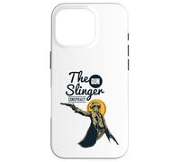 La série iconographique Western de Gun Slinger Conspiracy Coque pour iPhone 16 Pro