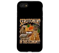 La sérotonine dans Cette économie ? Meme drôle de Capybara Bootleg Y2K Coque pour iPhone SE (2020) / 7/8