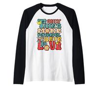 La Seule Chose Plus puissante Que la Haine est la Citation Manche Raglan