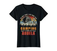 La Seule Chose Que J'aime Plus Que Le Camping, être Grand-mère d'Abuela T-Shirt