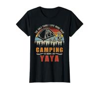 La Seule Chose Que J'aime Plus Que Le Camping, être Grand-mère de Yaya T-Shirt