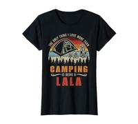 La Seule Chose Que J'aime Plus Que Le Camping, être Lala Mamie T-Shirt