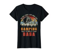 La Seule Chose Que J'aime Plus Que Le Camping, être Maman Baba T-Shirt