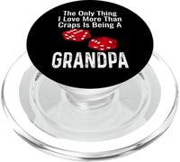 La Seule Chose Que J'aime Plus Que Le Craps, C'est d'être Grand-père PopSockets PopGrip pour MagSafe