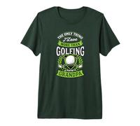 La Seule Chose Que J'aime Plus Que Le Golf, C'est d'être Grand-père T-Shirt Haut de Gamme