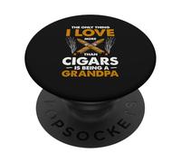La Seule Chose Que J'aime Plus Que Les cigares, C'est d'être Grand-père PopSockets PopGrip Adhésif