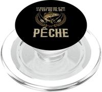 La Seule Chose Que Je Tire C'est Le Fil De Ma Canne À Pêche PopSockets PopGrip pour MagSafe