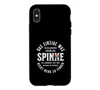 La Seule Chose Qui est Pire qu'une araignée dans la Chambre... Coque pour iPhone X/XS