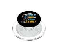 La Seule façon de finir est de Commencer à Courir la Motivation PopSockets PopGrip pour MagSafe