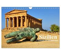 La Sicile - un rêve en Méditerranée (Calendrier mural 2026 DIN A4 horizontal), CALVENDO calendrier mensuel