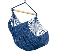 La Siesta Domingo Comfort Marine Chaise suspendue bleu résistant aux intempéries Chaise suspendue
