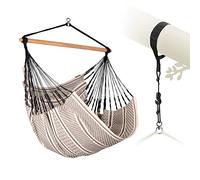LA SIESTA Habana Chaise hamac Zebra avec kit de suspension pour arbre - Confort