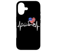 La Silhouette Las Vegas Battement Coeur Nevada Sin City USA Coque pour iPhone 17