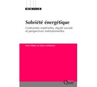 La sobriété énergétique: Contraintes matérielles, équité sociale et perspectives institutionnelles