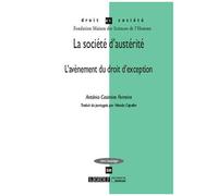 La Société D'austérité - L'avènement Du Droit D'exception
