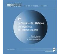 La Société des nations Jean-Michel Guieu (Auteur), Stanislas Jeannesson (Auteur)