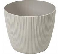 La société LAMELA avec une réponse organique. Obal MAGNOLIA JUMPER taupe Ø 26 cm 24 cm