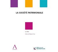 La société patrimoniale - Luc Hervé - Anthemis - broché - Etude